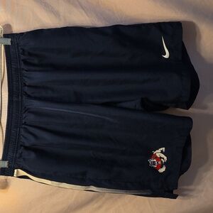 Nike Dri-FIT Blue Athletic Shorts Fresno State Football Mens Large (Matt #57)